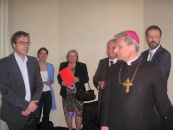 Visit of the auxiliary bishop at HSD